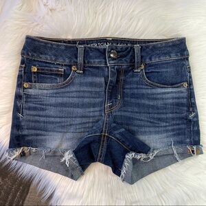 American Eagle Shortie Jean Short Size 0